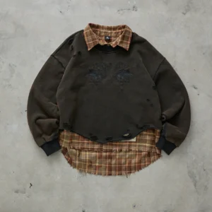 Drop Dead Whiskey Plaid Shirt / Jumper