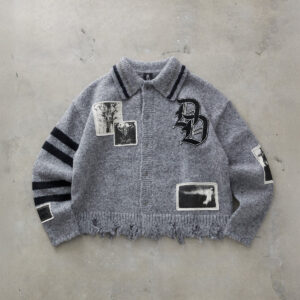 Drop Dead Camp Crystal Lake Distressed Cardigan