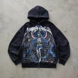 Drop Dead Firekeeper Zip Hoodie